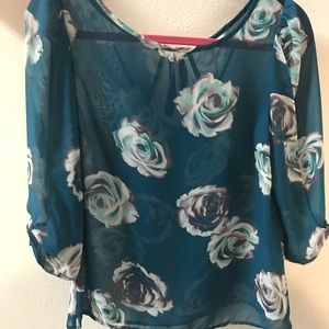 LC flowered shirt!